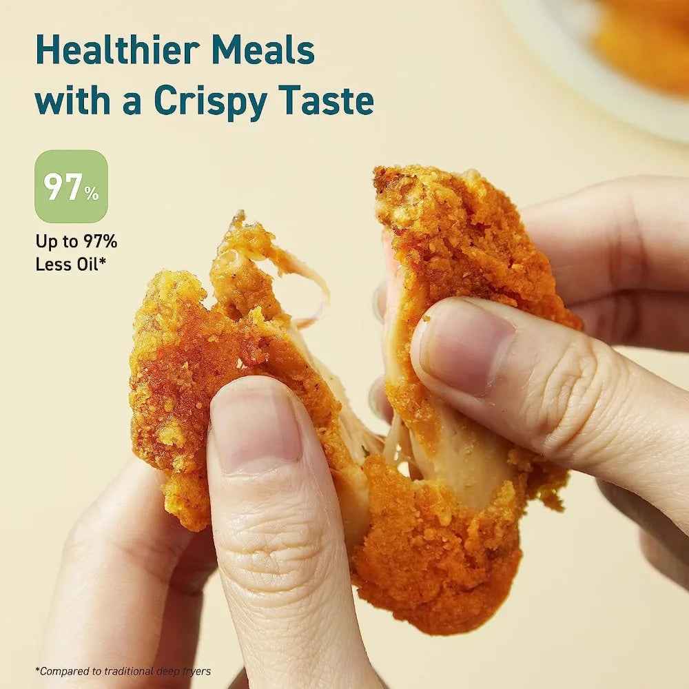 Mini Air Fryer 2.1 Qt, 4-in-1 Small Air fryer