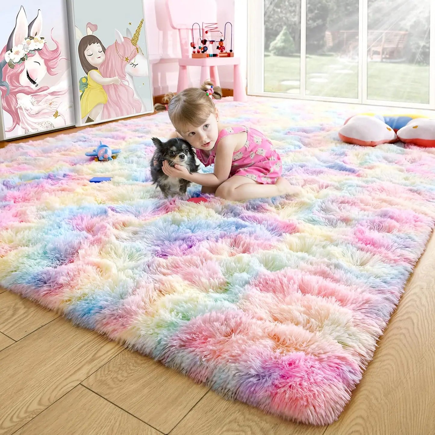 Fluffy Rugs for Bedroom Fuzzy Area Rugs for Living Room