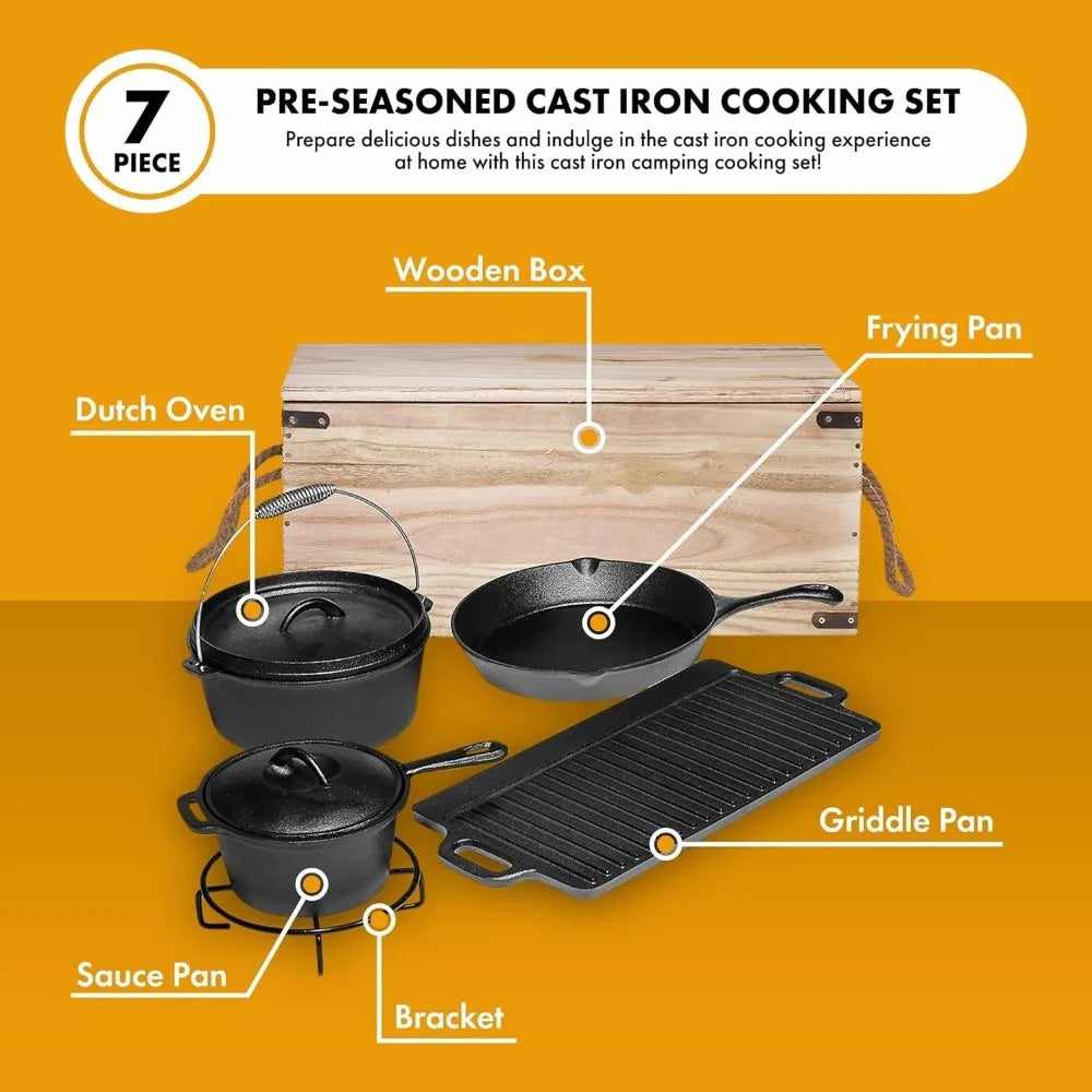 Pre Seasoned Cast Iron Pots