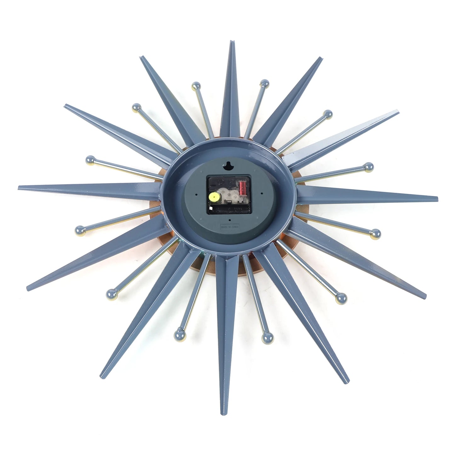 Wall Clock 22 Inch, Mid Century Wall Clock