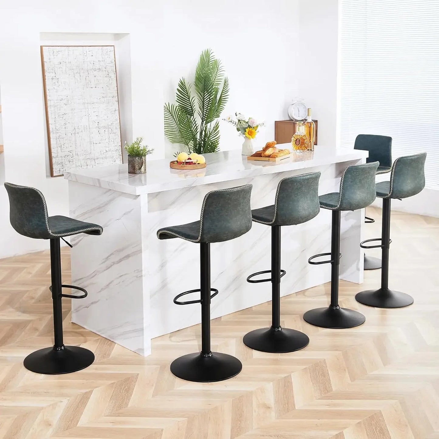 Swivel Set of 2 & 4,  Bar Stools