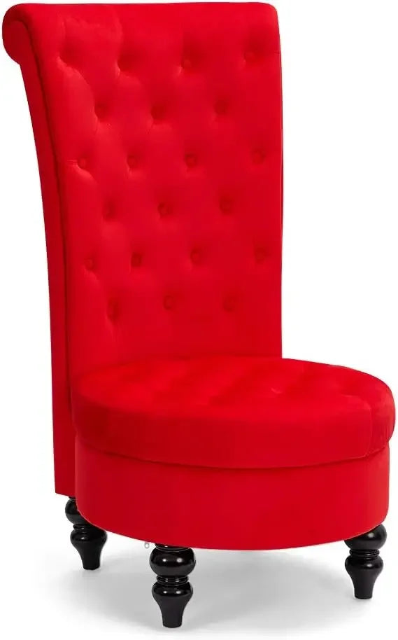 High-back Chair set of 2, Armless Accent Chair