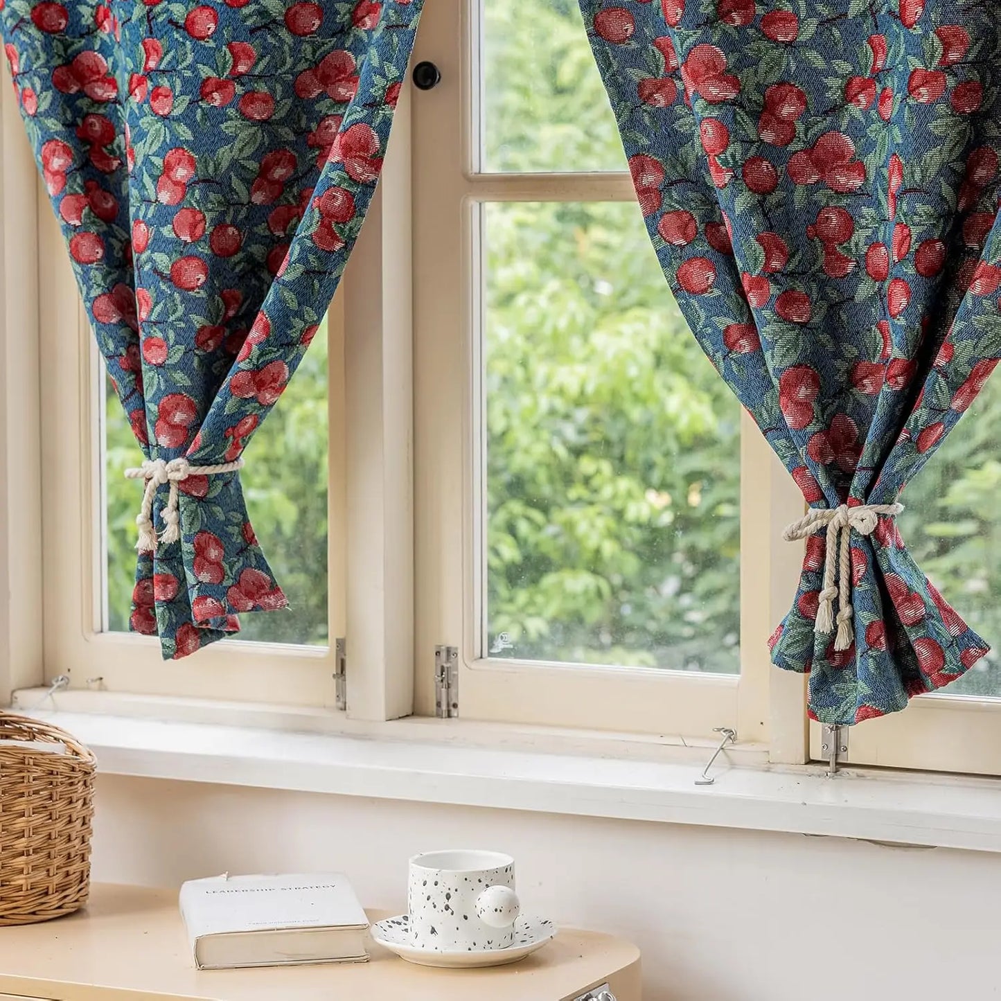 Floral Kitchen Curtains