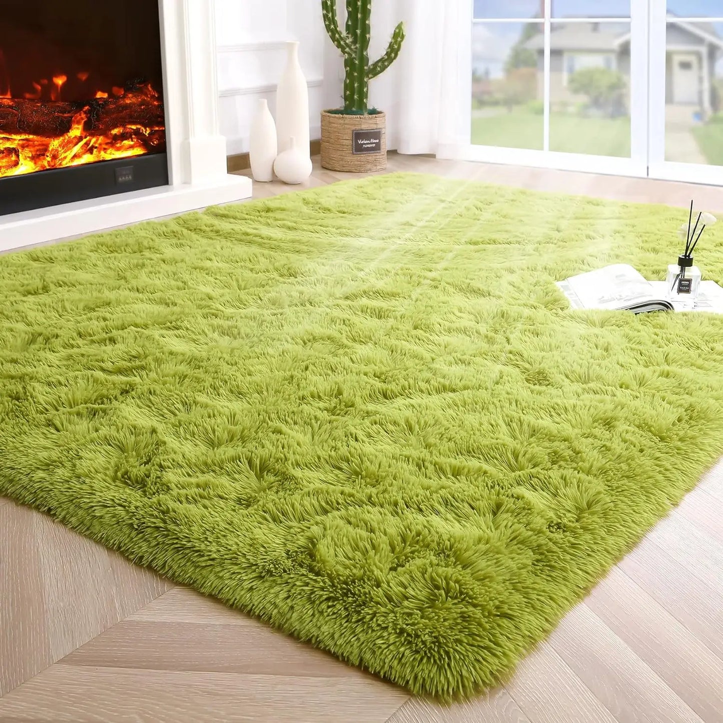 Fluffy Rugs for Bedroom Fuzzy Area Rugs for Living Room