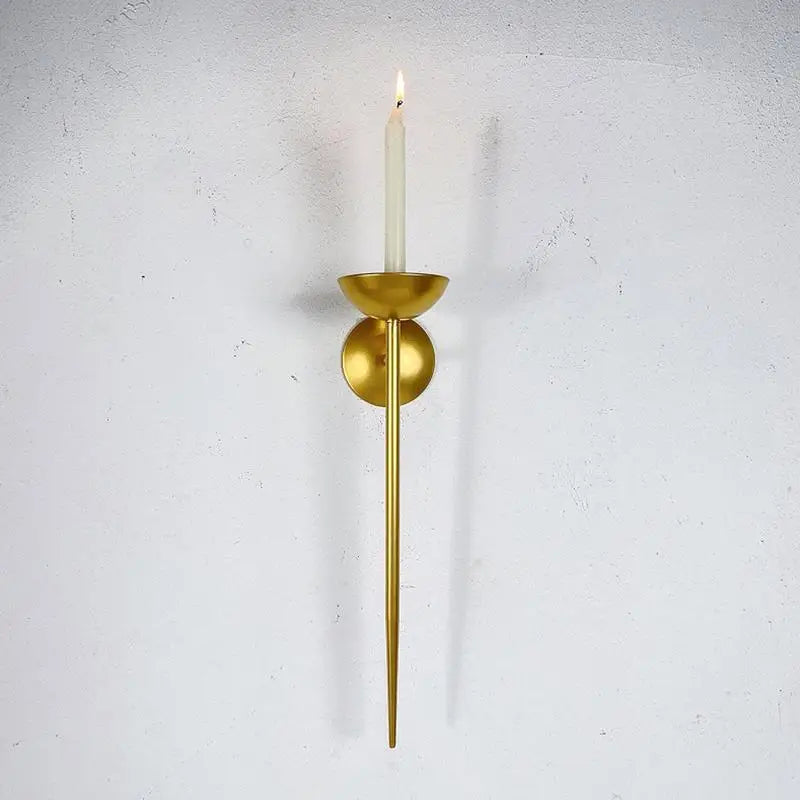 Wall Candle Sconces Metal Candlestick Holders