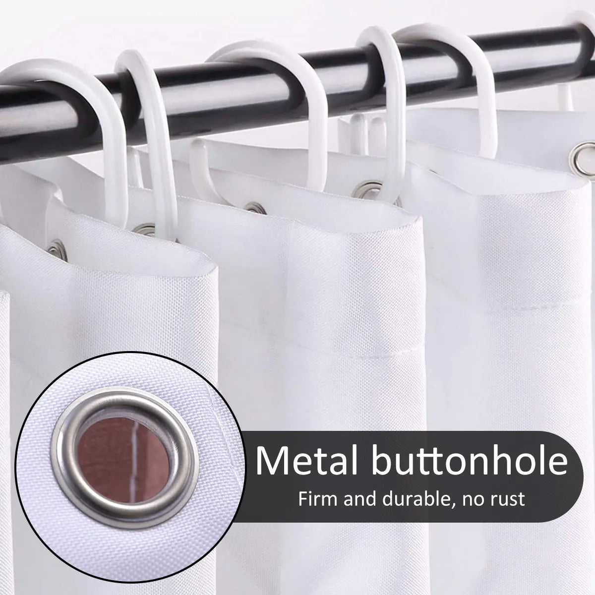 Shower Curtain Waterproof Bathroom Curtain