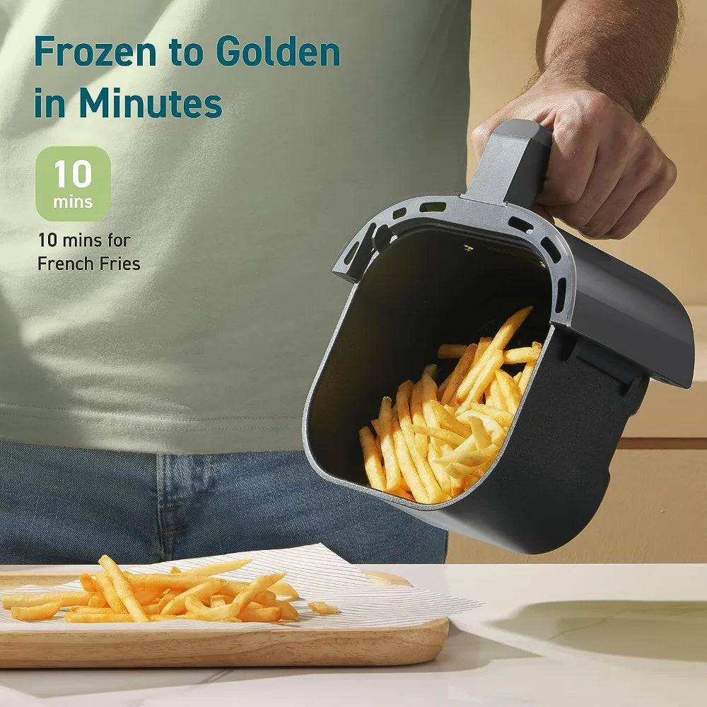 Mini Air Fryer 2.1 Qt, 4-in-1 Small Air fryer