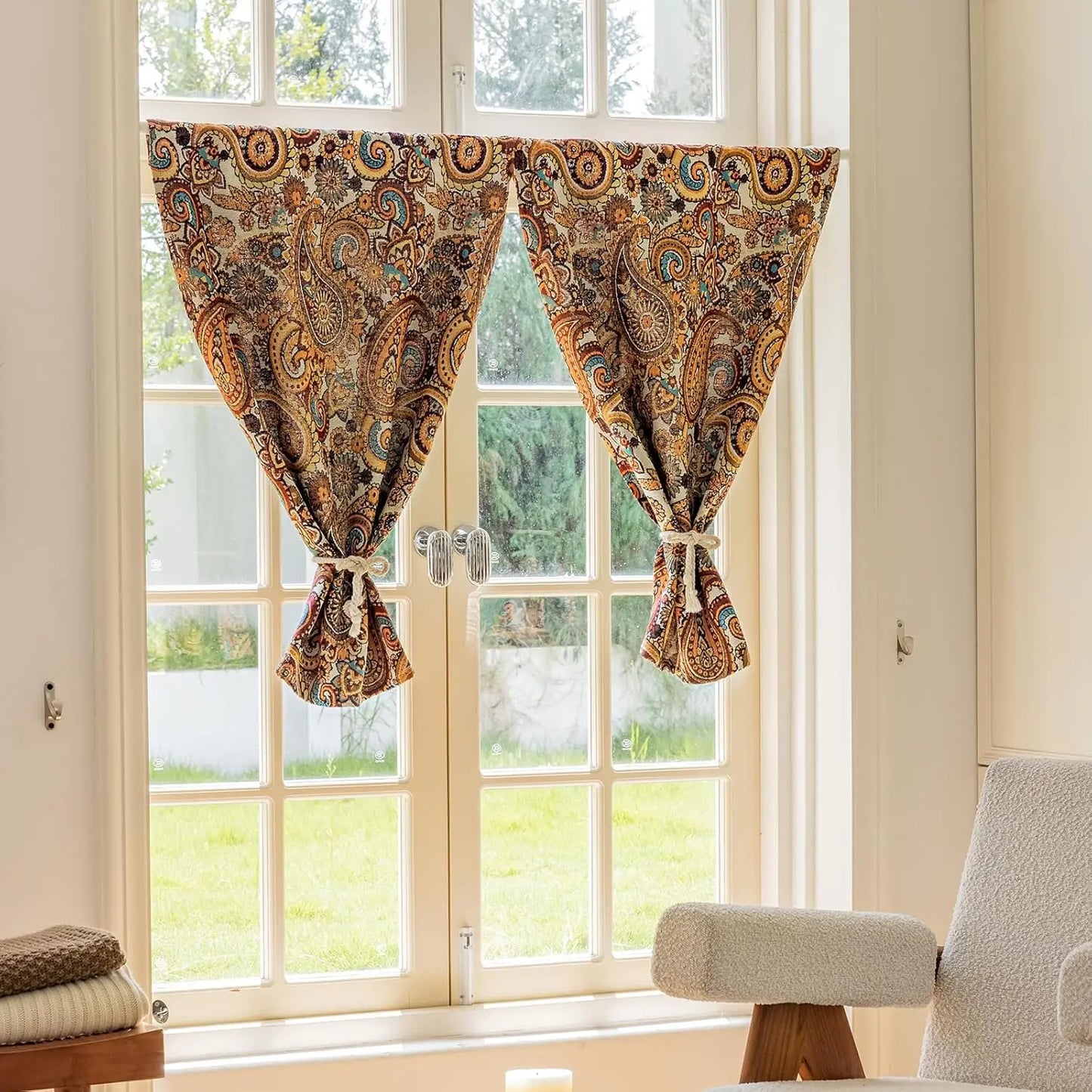 Floral Kitchen Curtains