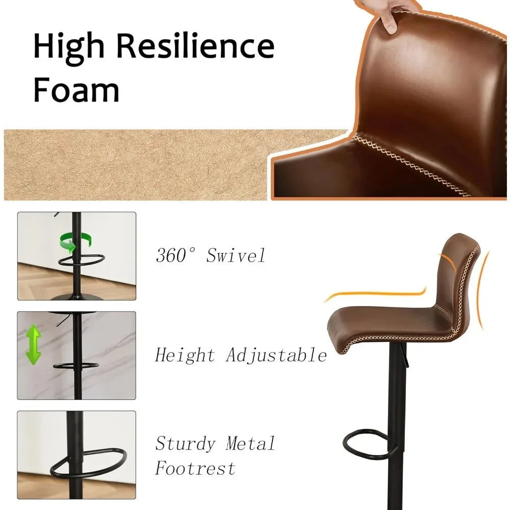 Swivel Set of 2 & 4,  Bar Stools