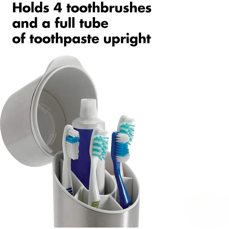 Good Grips Stainless Steel Toothbrush Organizer 9.75 Inch