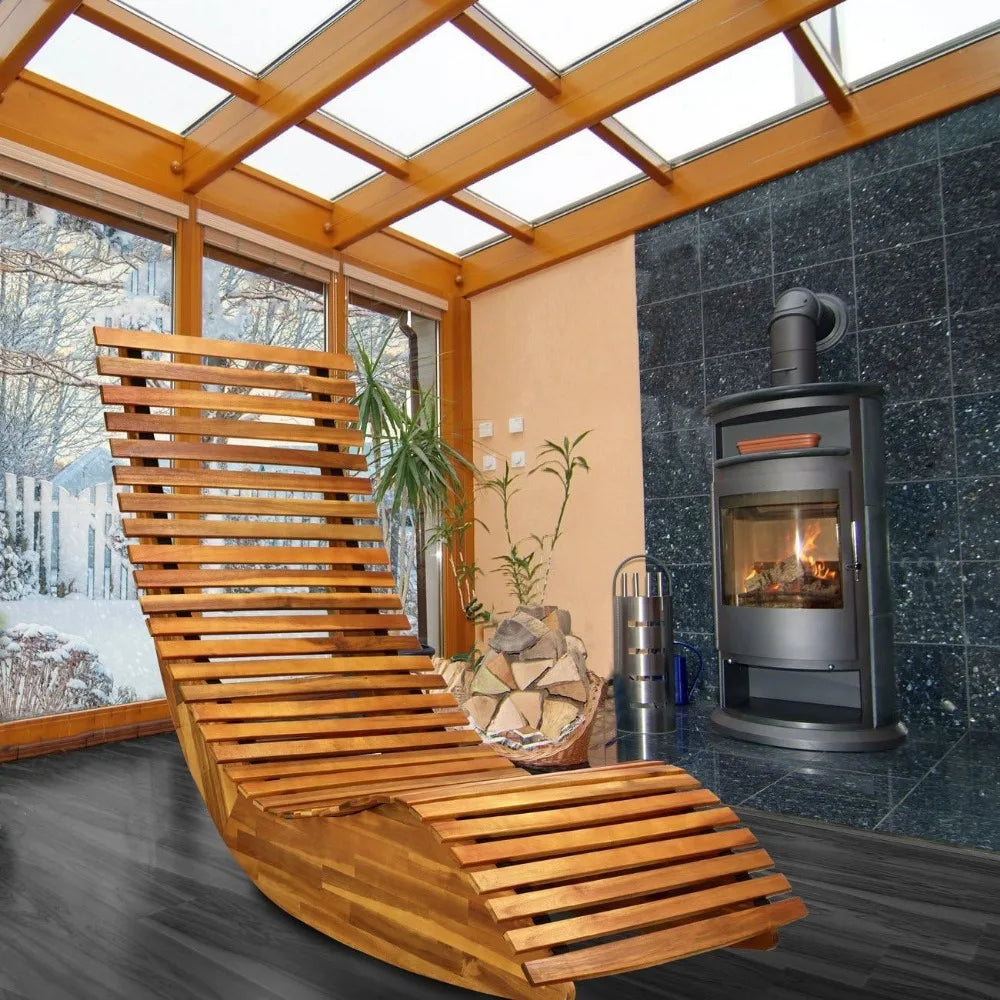 Chaise Lounge | Rocking Outdoor Lounger