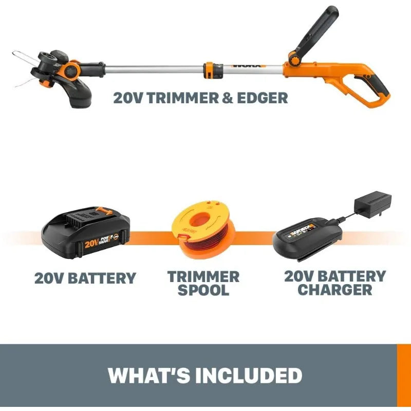 12" Cordless String Trimmer & Lawn Edger