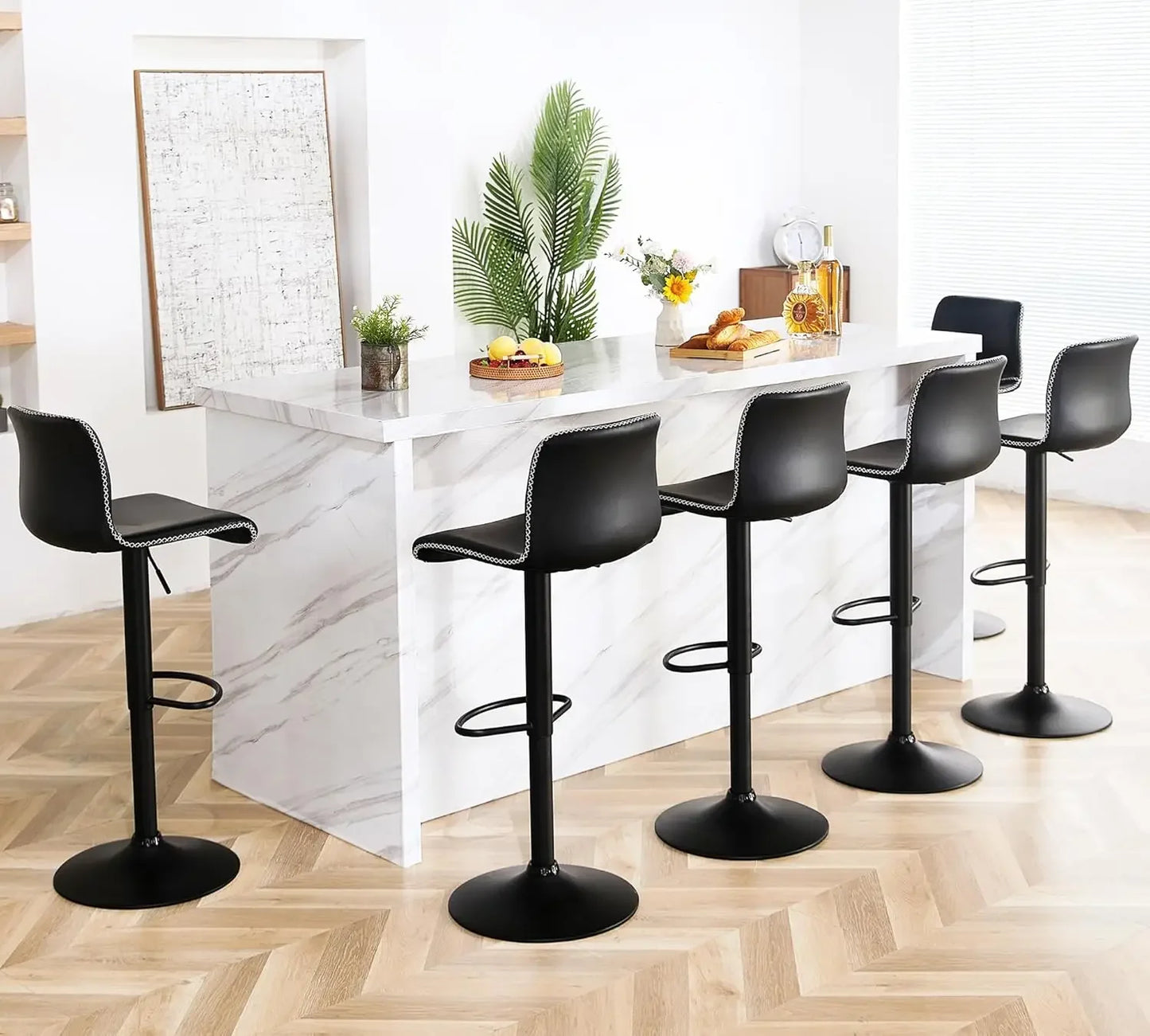 Swivel Set of 2 & 4,  Bar Stools