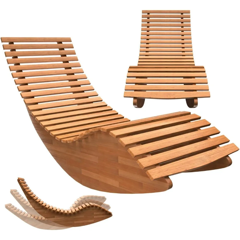 Chaise Lounge | Rocking Outdoor Lounger