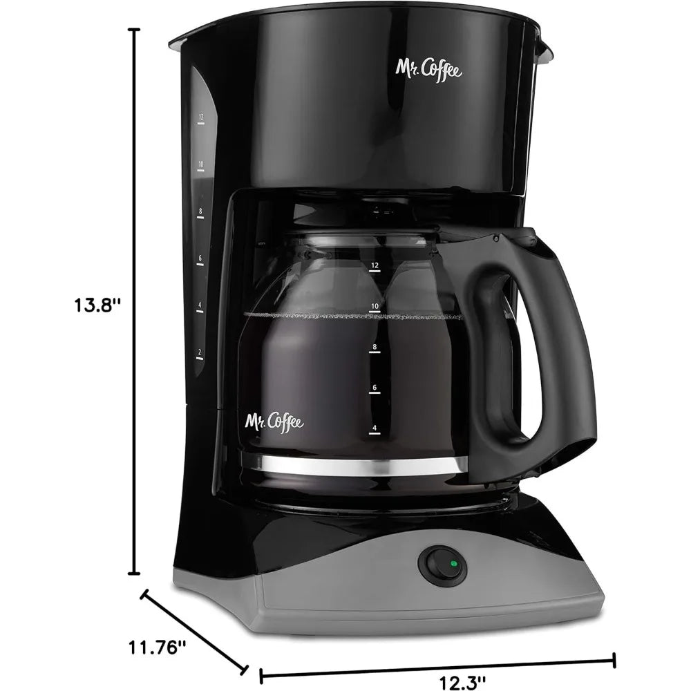 12 Cups Espresso Coffee Maker  With Auto Pause