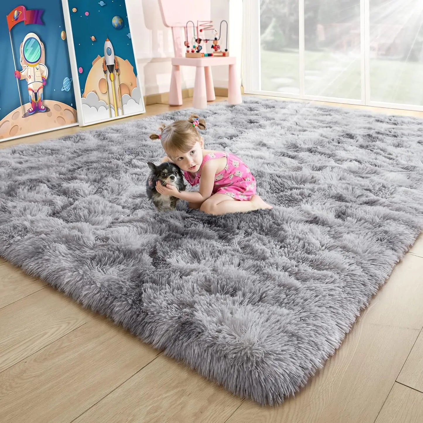 Fluffy Rugs for Bedroom Fuzzy Area Rugs for Living Room