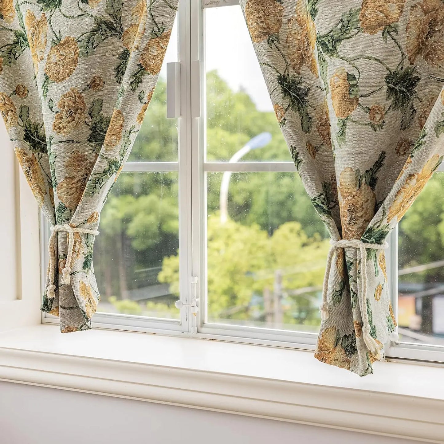Floral Kitchen Curtains