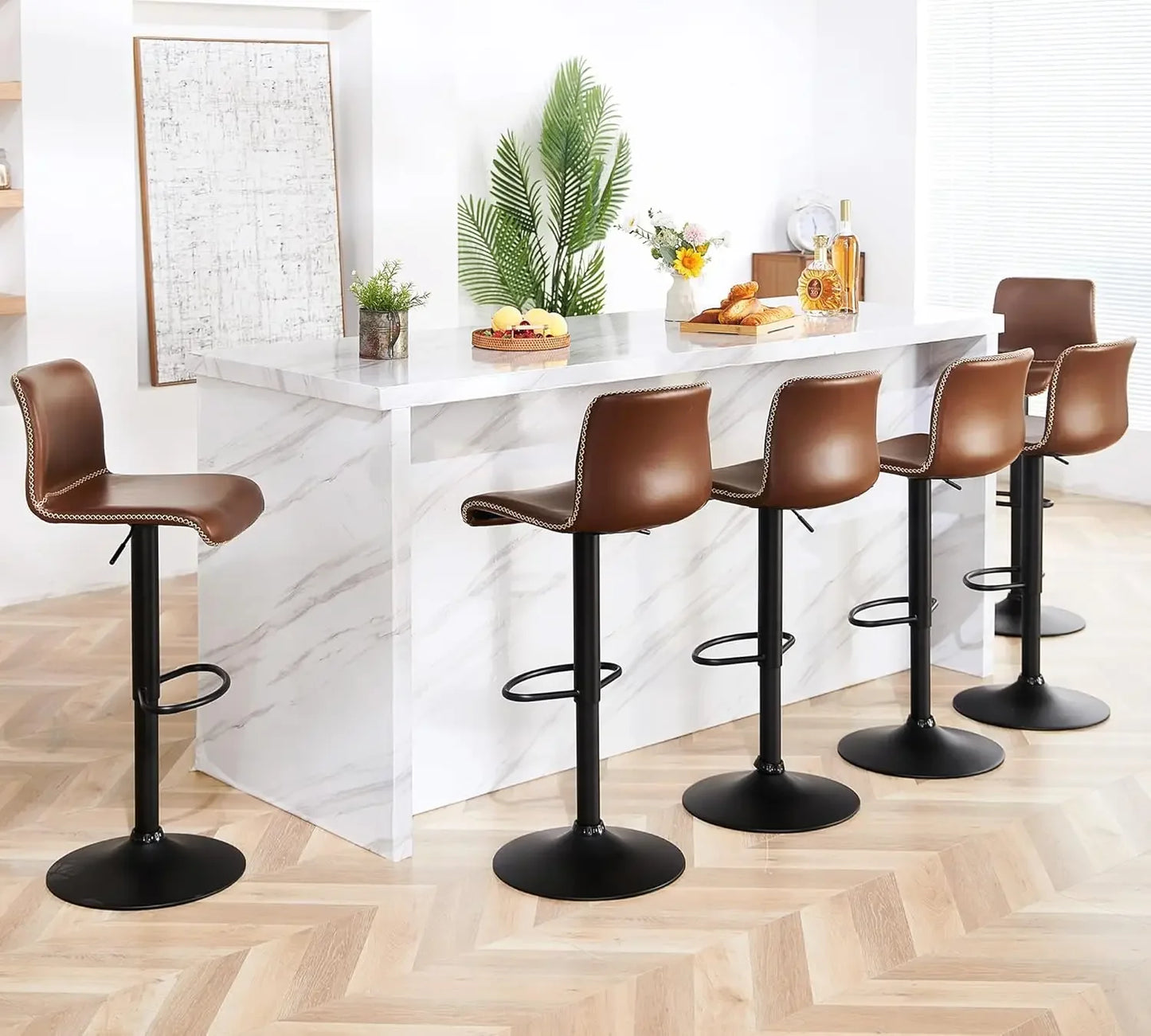 Swivel Set of 2 & 4,  Bar Stools