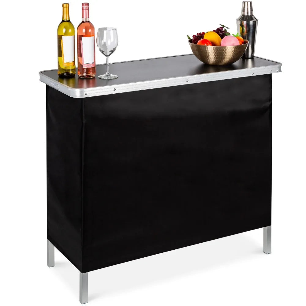 Portable Pop-Up Bar Table for Indoor/Outdoor,